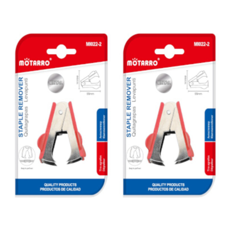 Motarro Staple Remover - 2 Pack - Blue