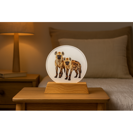 3D Creative Lamp - Hyena Illuminated Art Light