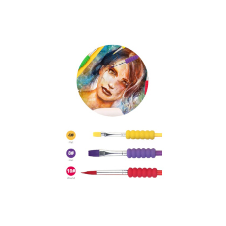 Motarro Kids Paintbrush - Set Of 3 - Detail