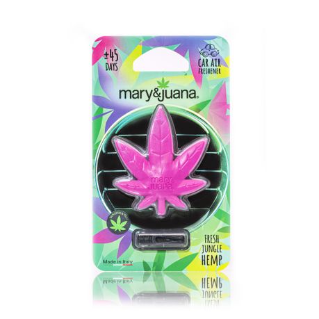 Car Air Freshener Mary & Juana Pink - 4 Pack