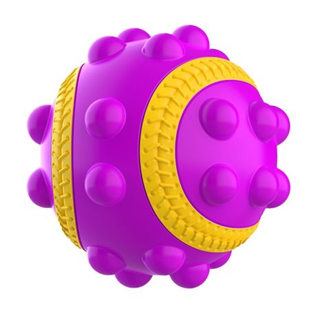 Tennis Ball Fidget PoP It - Purple & Yellow