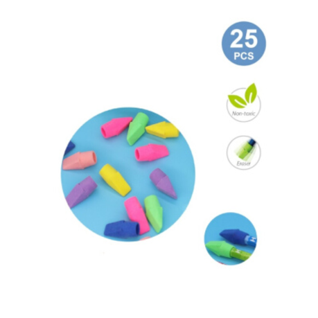 Motarro Eraser Assorted Colours 25PCS