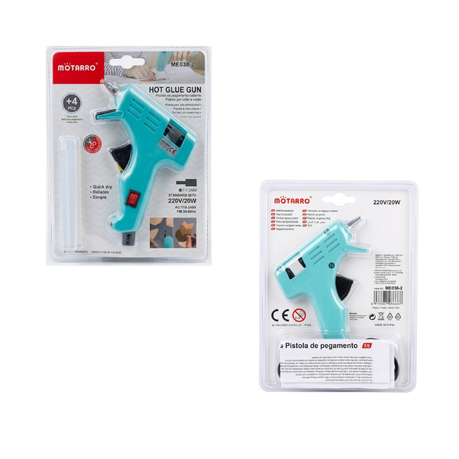Motarro Mini Hot Glue Gun | 7-7.2mm | 4 Glue Sticks | ME038-2