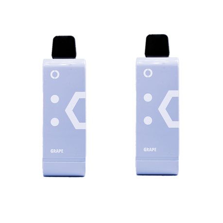 Elf Bar 9000 Puffs Rechargeable Pod 50mg - Grape - 2 Pack
