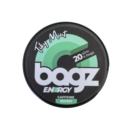 Bagz - Energy Caffeine Slim E-Bagz - 20 Pouches - 80mg Caffeine Boost - Tiky Mint