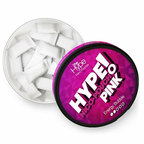 Hype Nicotine Pouches - 15 Nano Pouches 8mg - 2 Pack - Blue Razz