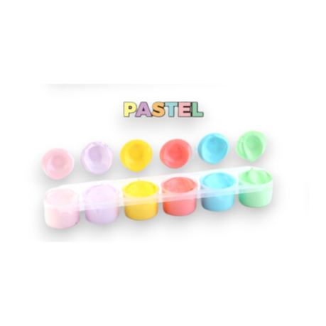 Motarro Tempera Set Paint - 6x15ml (Pastel)
