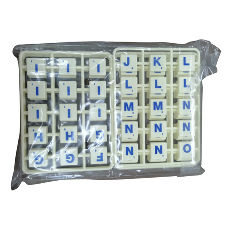 Cross Word Puzzle - 4 Racks And 100 Tiles