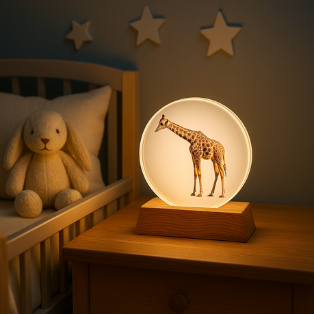 3D Creative Lamp - Giraffe Illuminated Art Light