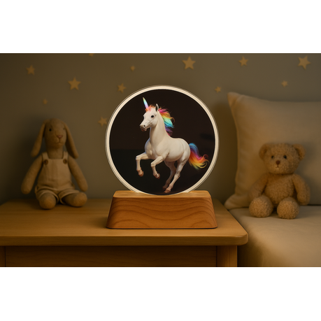 3D Creative Lamp - Unicorn Illuminated Art Light