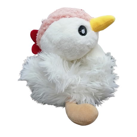 Kids Soft Toy Chicken - Pink 27×20cm