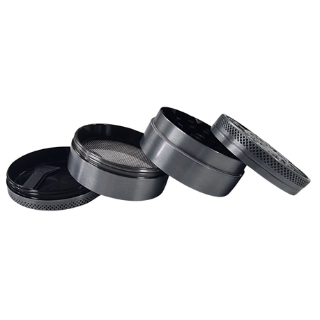 Herb Grinder - 4 Piece Medium Grinder - Skull