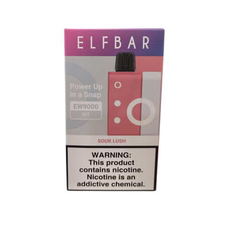 Elf Bar 9000 Puffs Rechargeable Pod Kit 50mg - Sour Lush - 2 Pack
