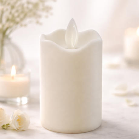 Battery Operated LED Candle 7cm 2 Pack