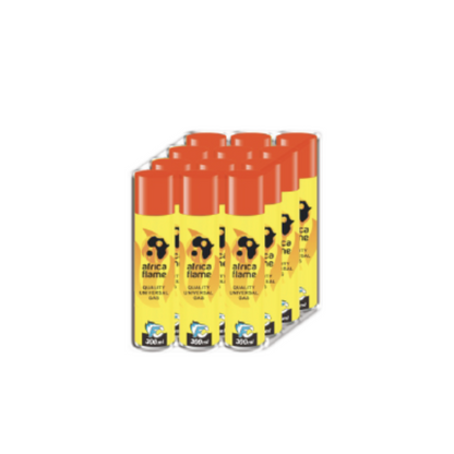 Africa Flame Gas 300ml Refill - Pack (12's)