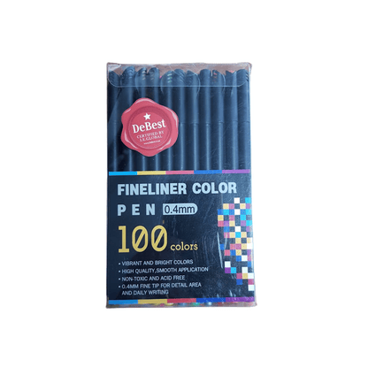 100 Fine Liners