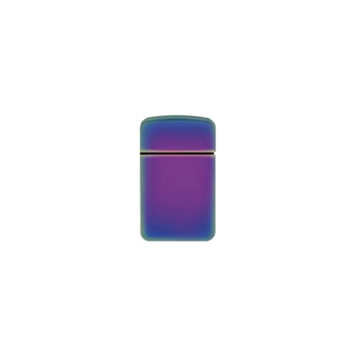 Zl -12 Metallic Windproof Torch Jet Lighter (Rainbow Polish)