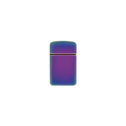 Zl -12 Metallic Windproof Torch Jet Lighter (Rainbow Polish)