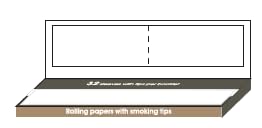 Value Pack 10 Queen Size Papers and Tips with Jet Flame Lighter