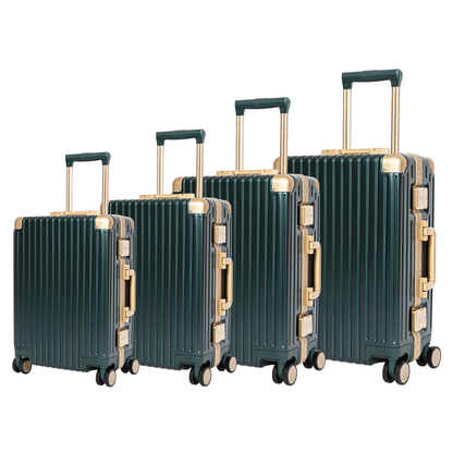 Classic Aluminum Frame Travel Suitcases