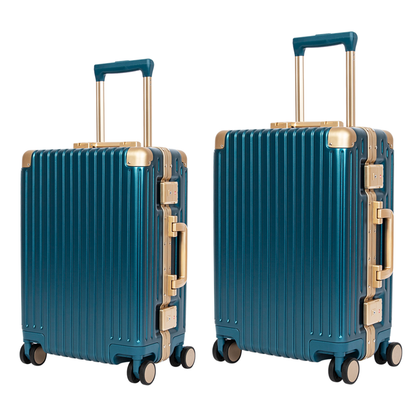 Classic Aluminum Frame Travel Suitcases