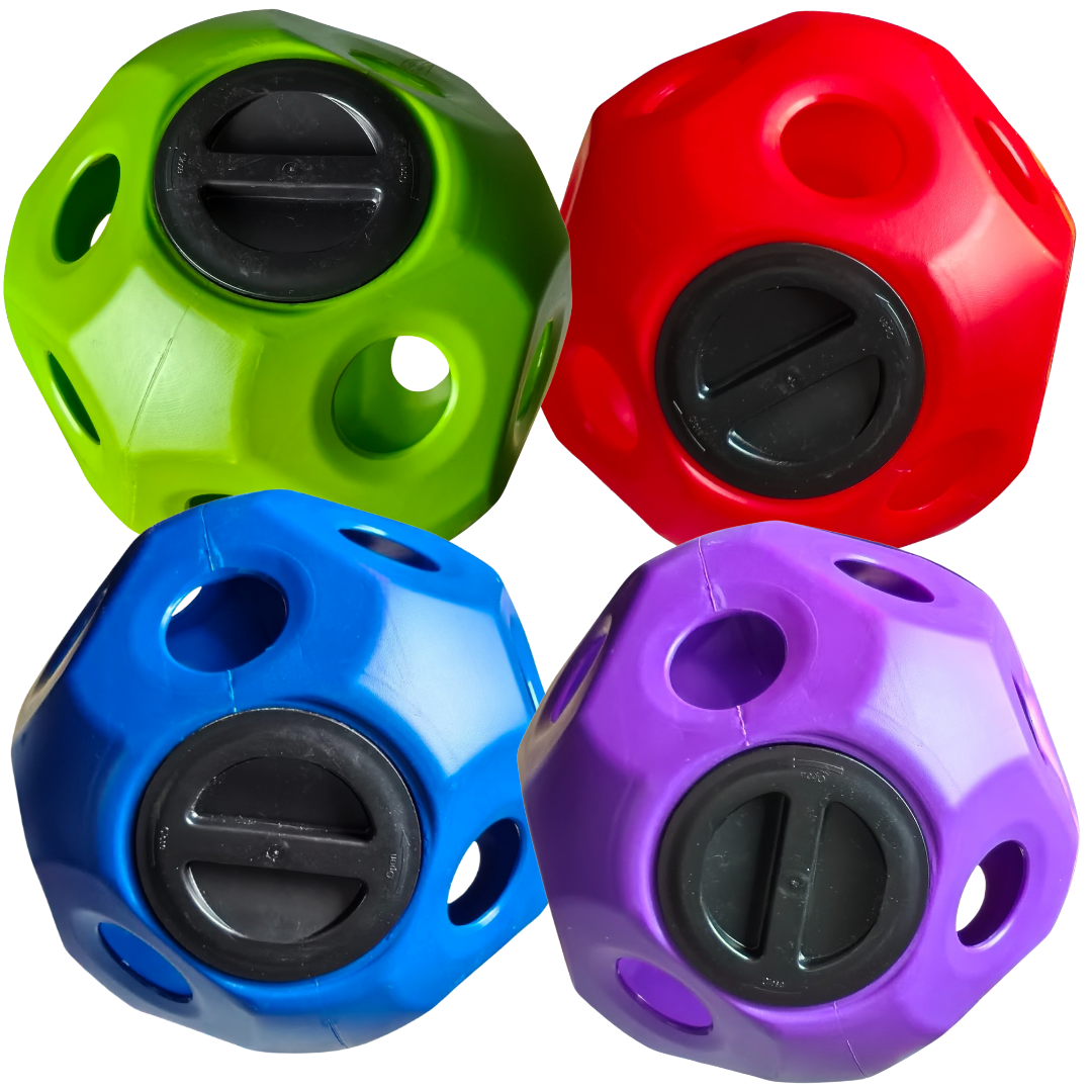 Horse Hay Toy Ball – Treat and Hay Feeder for Horses