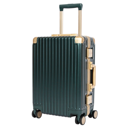 Classic Aluminum Frame Travel Suitcases