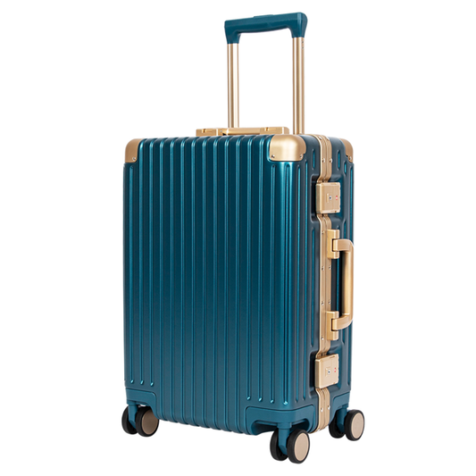 Classic Aluminum Frame Travel Suitcases