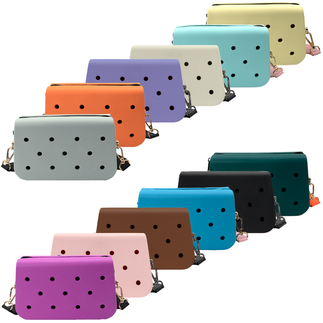 Coco EVA Croc Crossbody Bags
