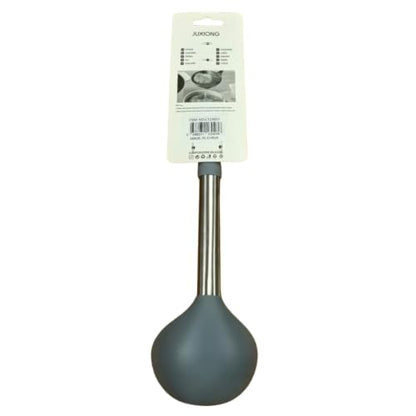 Silicone Soup Ladle - 30.5x9cm (Grey)