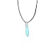 Earth Stone Collection - Icedrop Crystal Stone Necklace (Unakite)