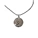 Earth Stone Collection - OM Symbol Crystal Stone Necklace (Rose Quartz)