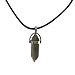 Earth Stone Collection - Bullet Crystal Stone Necklace (Labradorite)