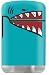 Zengaz ZL 3 Mega Jet Flame Lighter - Turquoise Shark