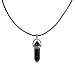 Earth Stone Collection - Bullet Crystal Stone Necklace (Blue Sand)