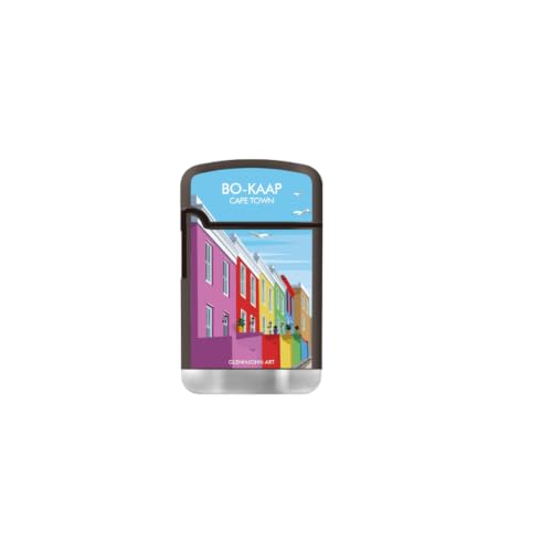 Debest Cape Town Travel Art Card A5 - Bo-Kaap and ZL3 Torch Jet Lighter