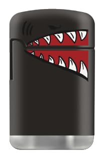 Zengaz ZL 3 Mega Jet Flame Lighter - Black Shark