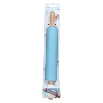 Silicone Rolling Pin - 30x5cm (Blue)