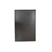 Placemat Rectangle Leather Look (Black)