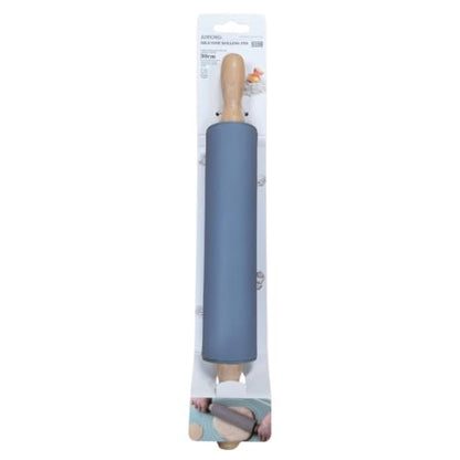 Silicone Rolling Pin - 30x5cm (Grey)