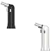 2 Pack ZT-88 Torch Jet Brulee Burner Lighter -Black and White