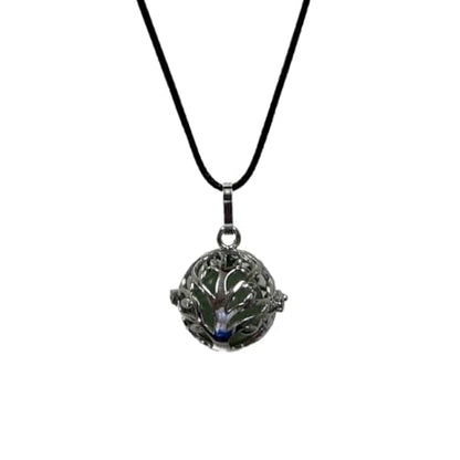 Earth Stone Collection - Crystal Locket Stone Necklace (Aventurine)