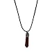 Earth Stone Collection - Icedrop Crystal Stone Necklace (Tigers Eye)