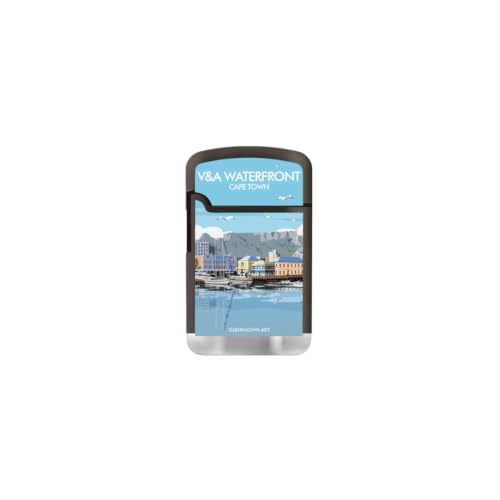 Debest Cape Town Travel Art Card A5 - Boulders Beach And ZL3 Torch Jet Lighter