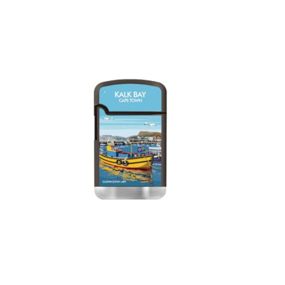 Debest Cape Town Travel Art Card A5 - Kalk Bay and ZL3 Torch Jet Lighter