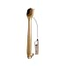 Wooden Handle Braai Grid Brush And Flexible Extra Length Braai Lighter (Brown)
