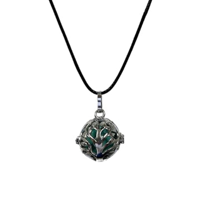 Earth Stone Collection - Crystal Locket Stone Necklace (Turquoise)
