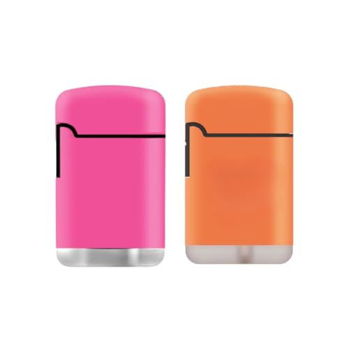 Zengaz ZL 3 Mega Jet Flame Lighter Pink & Orange - 2Pack