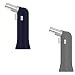 2 Pack ZT-88 Torch Jet Brulee Burner Lighter - Dark Blue and Grey