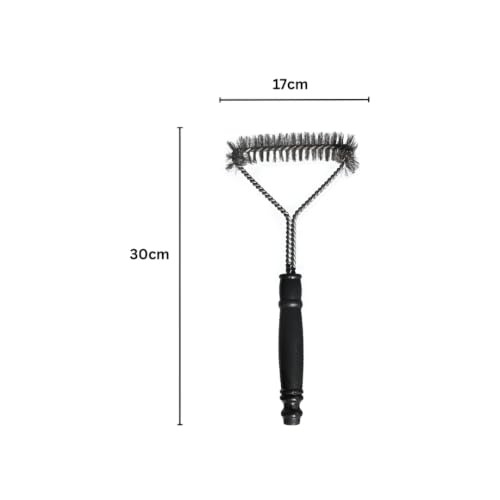Braai Wire Grid Brush And Flexible Extra Length Braai Lighter (Brown)